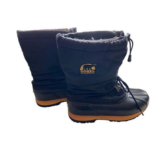 Sorel Shoes - Sorel Deep Drift NY1594-010 Black Unisex Winter Snow Boots Men's 6 Women's 8